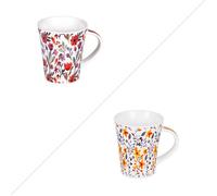 Coffret de 2 mugs Blossia 39 cl - Trend'up - Décoré - Porcelaine