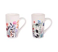 Coffret de 2 mugs Flor 50 cl - Table Passion