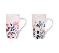 Coffret de 2 mugs Flor 50 cl Table passion