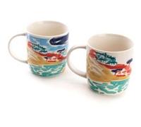 Coffret de 2 mugs Mia - Amadeus - Décoré - G