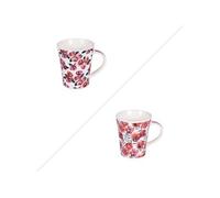 Coffret de 2 mugs Rosalia 39 cl - Trend'up - Décoré - Porcelaine