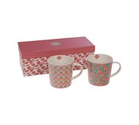 Coffret de 2 mugs Tilly porcelaine 9.50 cm Amadeus 7.80x9.50 cm