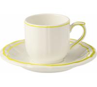 Coffret de 2 Tasses & Soucoupes Café FILET Citron