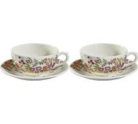Coffret de 2 Tasses & Soucoupes Déjeuner Poésie