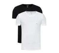 Coffret de 2 Tshirts Coton col V - Armani exchange.