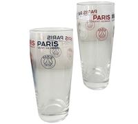 PSG 2 X Verre à bière Collection officielle PARIS SAINT GERMAIN