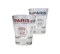 PSG 2 x Verre shooter à liqueur Collection officielle PARIS SAINT GERMAIN