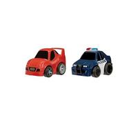 - Coffret de 2 Voitures Crazy Fast a Rétro Friction - Voitures de Courses