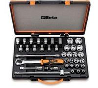 Coffret De 20 Douilles, 13 Douilles Tournevis Et 5 Accessoires Beta 009200986 G