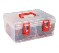 Coffret de 20 pièces - ADNAUTO - Sangles d'arrimage - 2 sangles à cliquet - 4 tendeurs métalliques - Multicolore