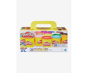 Coffret De 20 Pots De Pâte À Modeler Play-doh Jaune TU
