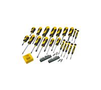 Coffret de 20 tournevis Stanley STHT0-62113 - Phillips, Robertson, Torx - Tailles variées