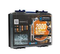Scell-it Coffret de 2000 vis pour bois COF020-TS – tête fraisée