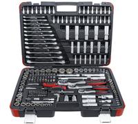 COFFRET DE 216 OUTILS DOUILLES ET EMBOUTS 1/4-3/8-1/2 BGS DIY
