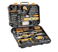 Coffret de 228 clés à douille avec boîte à outils, kit d'outils à main multi-spécifications pour la réparation automobile, l'entretien ménager et les travaux de bricolage