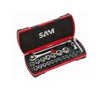 Coffret de 23 douilles et accessoires SAM - 75SH23