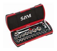 Coffret Douilles Et Accessoires 1/2'' SAM OUTILLAGE - 23 Outils