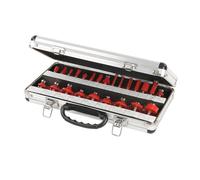 Coffret de 24 fraises à défoncer TCT 1/4" - 1/4