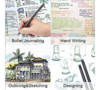 Coffret De 24 Stylos De Couleur Vitoler À Pointe Fine ¿ 12 Couleurs Uniques, Pointe De 0,4 Mm, Écriture Fluide, Durable, Portable Pour Le Journalisme Et L'art