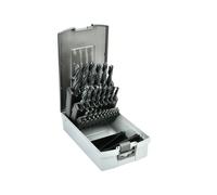 Coffret de 25 forets en acier HSS laminés de 1 à 13 mm HANGER 155091