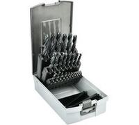 Coffret de 25 forets en acier HSS laminés de 1 à 13mm - HANGER - 155091 Noir G