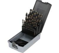 Coffret de 25 forets HSS taillés meulés M2 135° - HANGER - 155193 Noir G