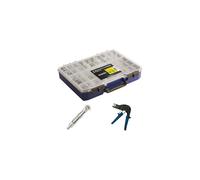 Coffret de 275 chevilles métallique Spyder à expansion avec vis et Pince à expansion MD - COF002-SP - Scell-it