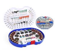 Coffret de 276 Accessoires d'Outils Rotatifs Universels WORKPRO pour Polissage Percage Meulage Sculpture Coupe Faciles