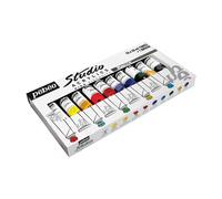 Coffret peinture acrylique - Pébéo Studio Acrylic 20 ml- 10 tubes Multicolore G