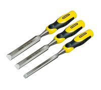 Coffret de 3 ciseaux à bois manche bi-matière