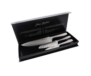 Coffret de 3 couteaux de cuisine inox Fusal Jean Dubost
