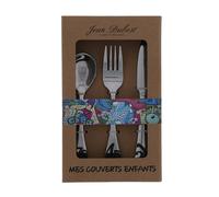 Coffret de 3 couverts enfants Tag Jean Dubost