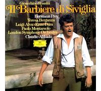 Coffret de 3 Disques Vinyle LP 33 Tours - Deutsche Grammophon 2709041 - Rossini - Il Barbiere di Siviglia (Le Barbier de Seville) - Luigi Alva, Enzo Dara, Teresa Berganza, Hermann Prey, Paolo Montarsolo, Renato Cesari - London Symphony Orchestra.