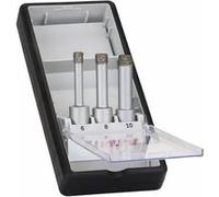 Bosch Forets diamantés à sec Robust Line Easy Dry Best for Ceramic, set de 3 pièces 6,0; 8,0; 10,0 mm Quantité:1