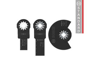 Coffret de 3 lames Starlock Bois sciage BOSCH