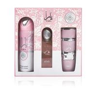Coffret de 3 parfums arabes Lattafa Yara - Cadeau romantique pour femme