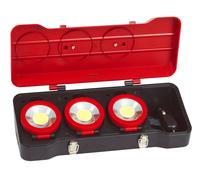 Coffret de 3 projecteurs LEDs 3W KS TOOLS - 150.4314