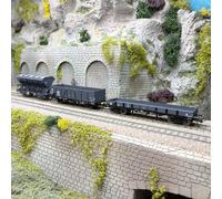 Coffret de 3 wagons de marchandises, CFL, Ep. III - ROCO 6600258 - HO 1/87
