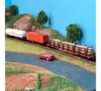 Coffret de 3 wagons de marchandises, DB, Ep IV - MARKLIN 82596 - Z 1/220