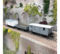 Coffret de 3 wagons de marchandises, kkStB Ep I - HO 1/87 - ROCO 76037