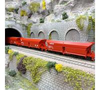 Ensemble de wagons à minerai Roco H0 6600271 de DB AG - NEUF + emballage...