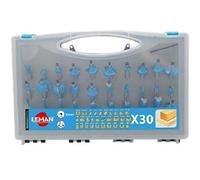 Coffret de 30 mèches de défonceuse DEF.428.30 - - 428.700.30