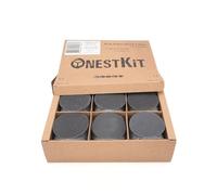 Coffret de 300 disques de poncage Ø 50mm pour plateau de ponçage pour perceuse, mini disque abrasif en Carbure de Silicium grossier à fin grain P80 P120 P180 P240 P320 P400 Ø 50mm