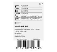 Coffret de 32 embouts de vissage extra-durs Bosch Professional