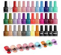 Coffret De 32 Vernis Gel - Base & Top Coat Non Nécessaire D'Essuyer - Effets Mat & Brillant - Choix Professionnel[YG1030]