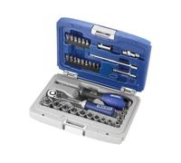Britool Coffret de 35 pièces Expert E194672 – douilles 1/4" et embouts