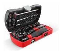 Coffret de 39 Douilles et accessoires + Pince multifonctions SAM OUTILLAGE - POCKET-RJ G