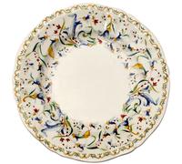 Coffret de 4 assiettes à canapés en faïence Toscana