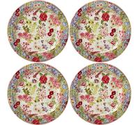 Coffret de 4 Assiettes Canapés MILLEFLEURS