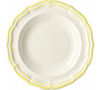 Coffret de 4 Assiettes Creuses FILET Citron